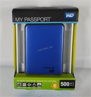 My Passport 500gb Portable Hard Drive