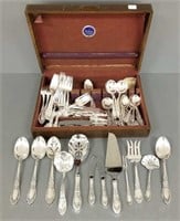 68 pieces of sterling Towle King Edward flatware -