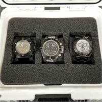 3 Invicta collector watches: model 16140, 14513,