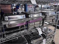 3X S/S CHAFING DISHES
