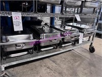4X S/S CHAFING DISHES