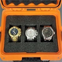 3 Invicta collector watches: model 20228, 17625,