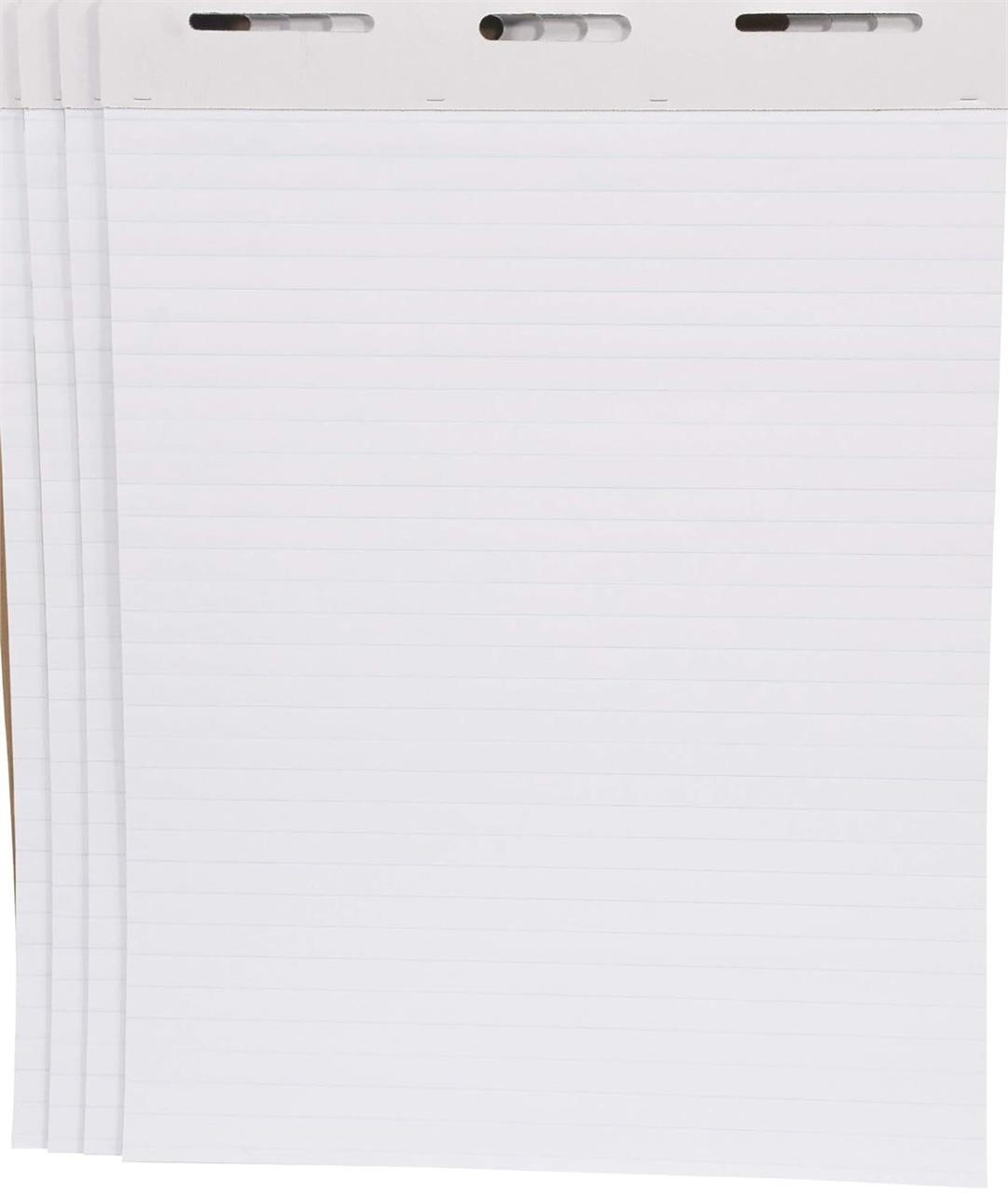 School Smart Easel Pads  27x34  50 Sheets  4 Pack
