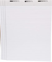 School Smart Easel Pads  27x34  50 Sheets  4 Pack