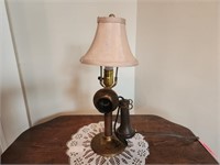 Vintage Phone Lamp.  18H