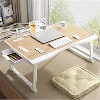 Laptop Desk for Bed, Bed Table with USB Charge