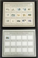 16 U.S. migratory bird hunting stamps - 1965-1980-