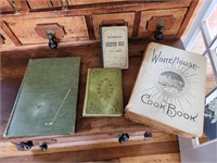 Vintage/Antique  Books.  White House Cook Book.