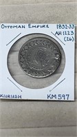 1832-33 Ottoman Empire/ Kurush Coin