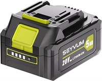 SEYVUM Leaf Blower 5.0Ah Battery and Charger