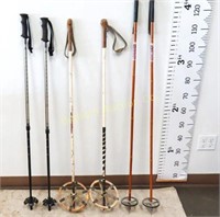 VTG Cross Country Snow Shoe Poles 3 Pair in Lot