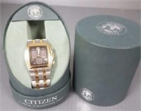 Citizen Eco Drive men's watch with box