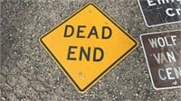 Dead End Road Sign