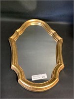 Vtg Lead glass mirror made in Belgium 8.5'x13"