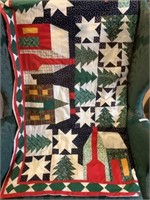 Christmas quilt 44"x44"