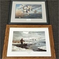 2 signed wildlife prints including Kouba "Trusty