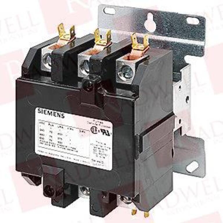 Siemens Furnas 3 Pole Phase Contactor 120v Coil