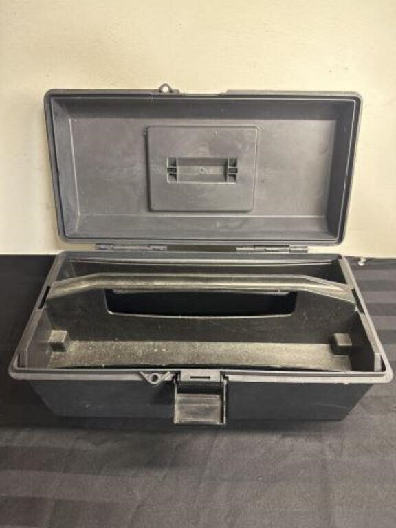 16" toolbox with tray