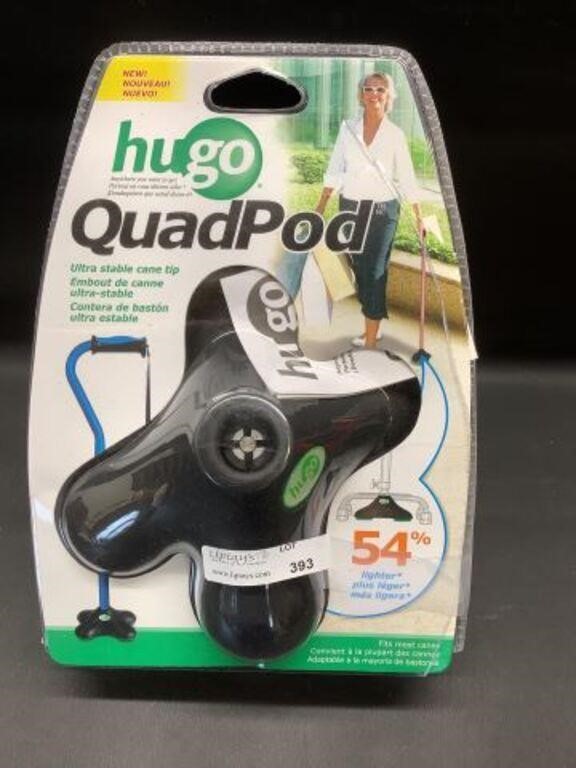 New Hugo quad pod cane tip