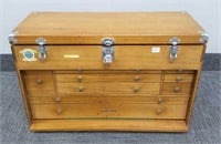 H. Gerstner wooden machinist chest 26" wide x