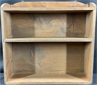 Hand Made Wood Wall Shelf