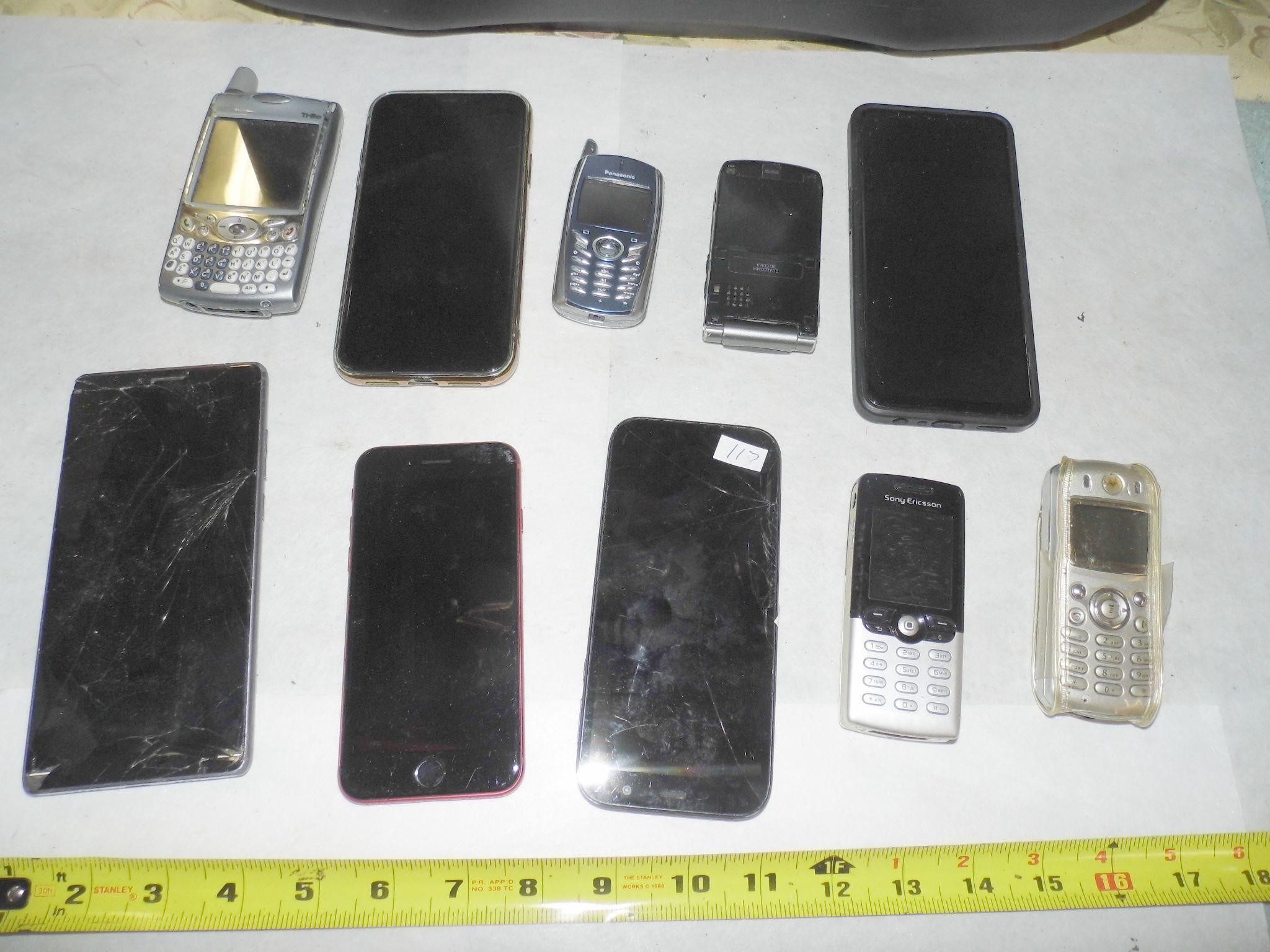 Assorted Cell Phones Untested