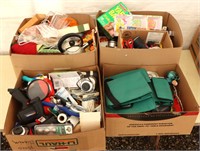 (4) Boxes of Household Items