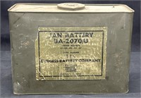 WWII Jan Battery BA- 2070/U