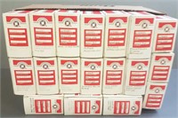 18 assorted Lionel box cars
