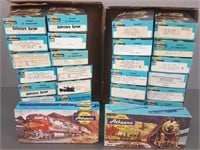 30 Athearn H.O. train models unassembled w/ boxes