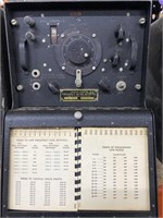 Signal Corps U.S. Army Frequency Meter BC-221-F