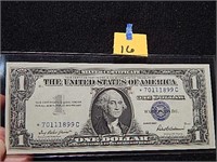 1957 US $1 Star Note