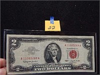 1963 US $2 Note