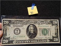 1928 US $20 Note