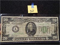 1934-A US $20 Note