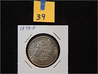 1879-P US Silver Dollar
