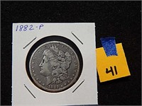 1882-P US Silver Dollar