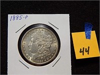 1885-P US Silver Dollar