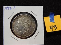 1886-P US Silver Dollar