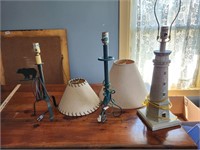 Table Lamps and Shades.