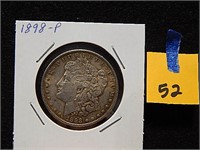 1897-P US Silver Dollar