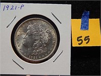 1921-P US Silver Dollar