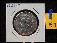 1926-P US Silver Dollar