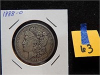 1888-O US Silver Dollar
