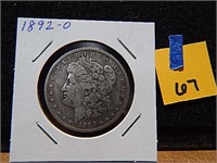 1892-O US Silver Dollar