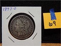 1897-O US Silver Dollar