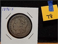 1896-S US Silver Dollar