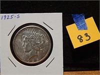 1925-S US Silver Dollar