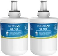 (2) WATERDROP REFRIGERATOR WATER FILTERS WD-F11B N