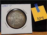 1885-O US Silver Dollar